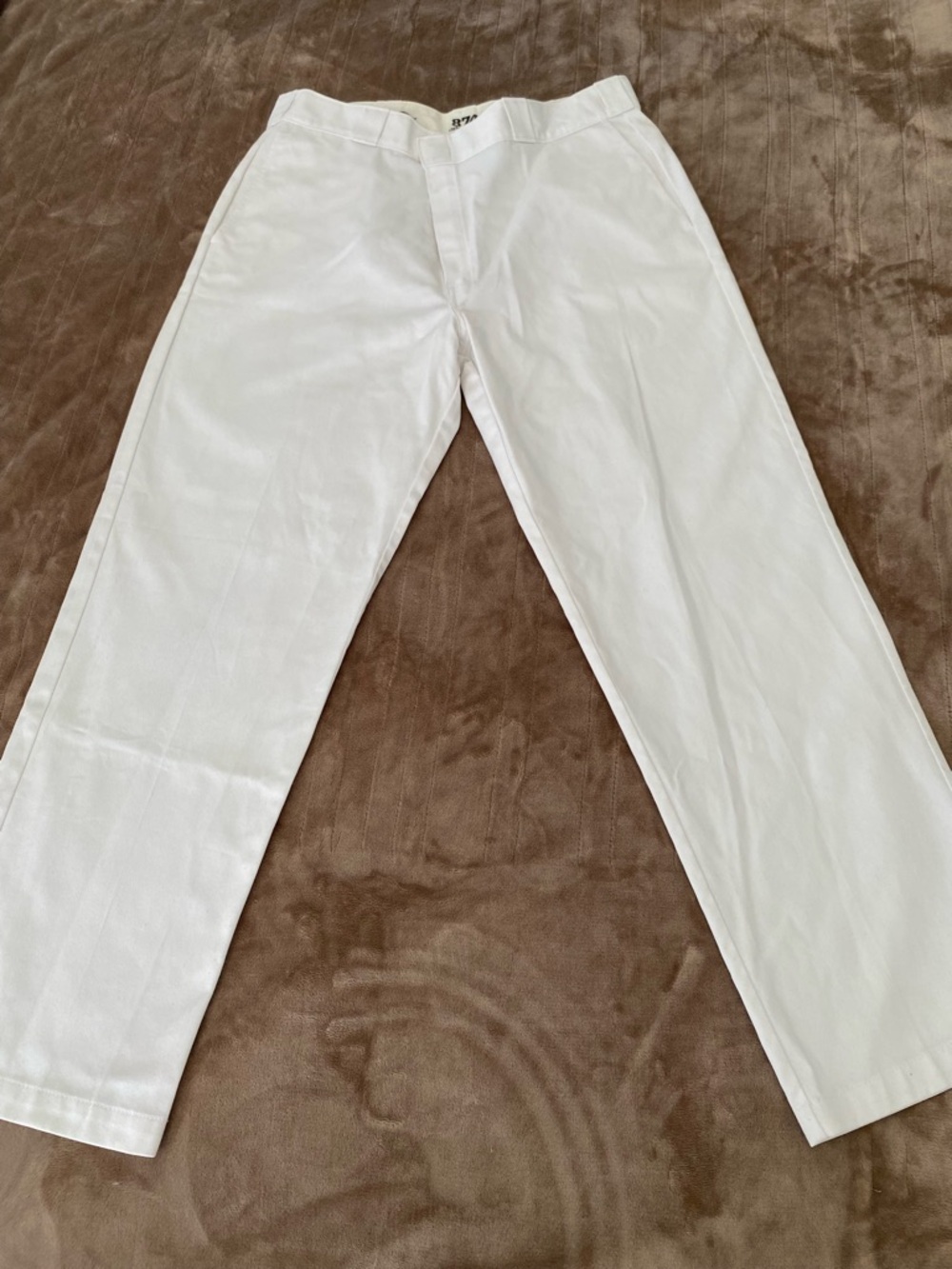 Dickies Men’s White Work Pants- 38X32